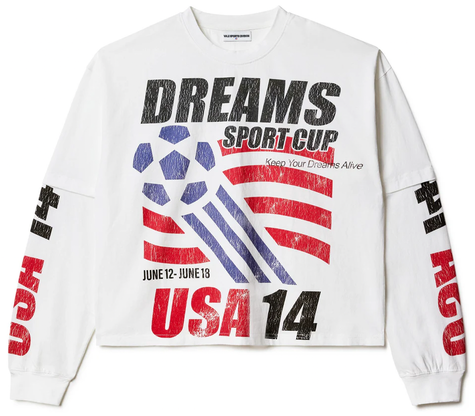 Vale USA14 White Longsleeve | Plugged In Knoxville